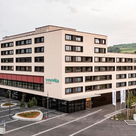 Senevita Dorfmatt Ferienwohnungen Und Apartments Münsingen Exteriér fotografie