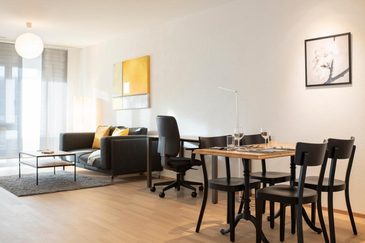 Senevita Dorfmatt Ferienwohnungen Und Apartments Münsingen Exteriér fotografie