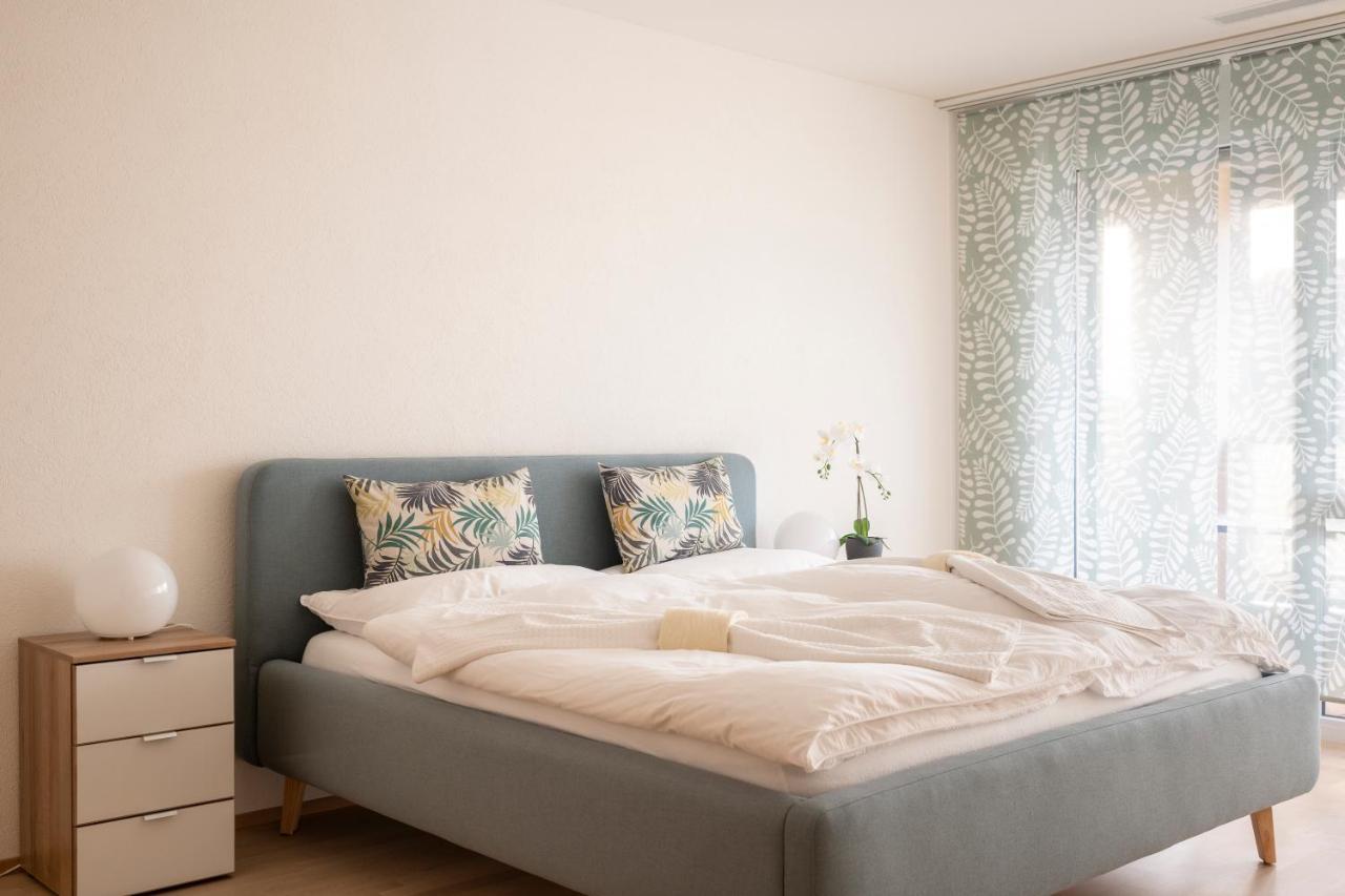 Senevita Dorfmatt Ferienwohnungen Und Apartments Münsingen Exteriér fotografie